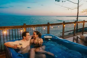 Lakefront Escape | HotTub, Fireplace, Sunset Views - Image 5