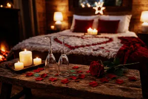 Romantic Chalet Spa & Private Cinema / 5 min center - Image 2
