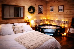 Romantic Chalet Spa & Private Cinema / 5 min center - Image 4