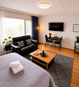 Lakeside Serenity in Lutakko - sauna, parking, AC - Image 3