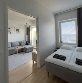 City Apartment with lake view and free parking - Image 4