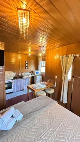 Cabana Vó Bilica - with an indoor fireplace in Urubici - Image 5