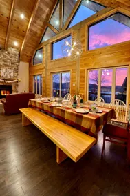 Chalet timber frame| Spa 12 places, foyer, vue lac - Image 5
