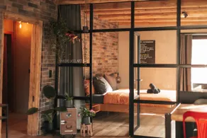 Industrial 🧳 Travel Themed Apartment ✈️🖤 - Image 2