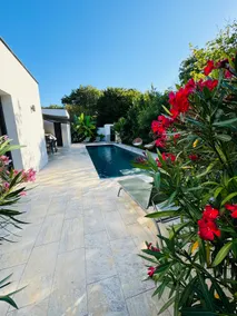 Beautiful villa with heated swimming pool - Image 2