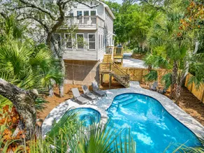 Prickly Pear | Private Pool & Seasonal Spa | 2 Blocks to Beach and Walk to Center Street | Sleeps 12 - Image 2
