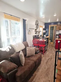 Red Freight House at Finley Farms Off Grid Retreat - Image 5