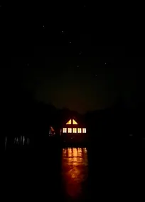 Beautiful Log Cabin on Lake Near Picture Rocks - Image 2