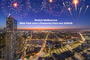 55F Luxury Melb CBD 3BR.2Bath. 8Pax. Free 2Carpark - Image 2