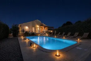 Corse - Villa MonteCristo - Piscine privée chauffée - 11 pers - Plage à pied - Climatisation - Fibre Wi-Fi - Borne VE - Image 4