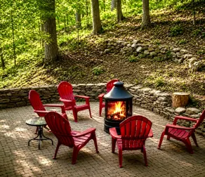 Pocono Chalet Cabin Sauna Game Room Fire Pit Pools - Image 3