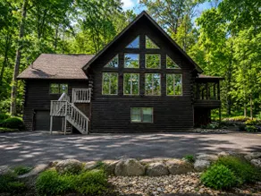 Pocono Chalet Cabin Sauna Game Room Fire Pit Pools - Image 2