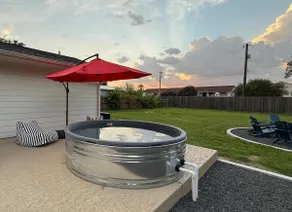 1/2 Mi to A&M, Hot Tub, Cold Plunge, Fire Pit - Image 2
