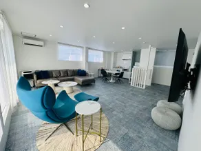 Airport terrace 1 building 2nd floor rental Villa Large balcony, sauna, parking lot, pets, indoor BBQ - Image 3