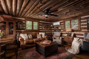 Romantic Log Cabin With River and Mountain Views - Image 3