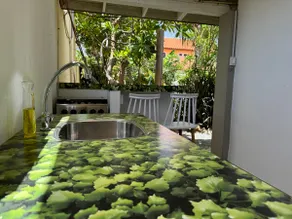 Tropical Garden Escape w/ Pool • Walk to Beach - Image 5