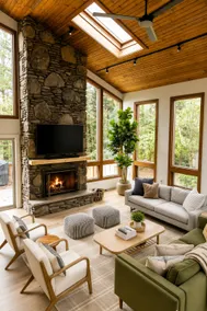 *NEW* Luxury modern chalet on 10 Acres in the Pocono mountains - Image 3