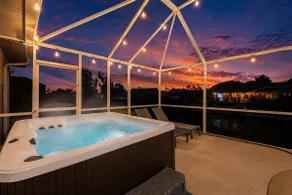 Hot Tub & Private Pool · Screened Lanai · Game Room · BBQ · Canal View - Image 2