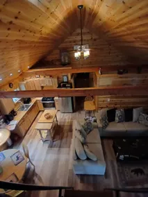 Quiet Cabin with creek, woods, close to lake. - Image 2