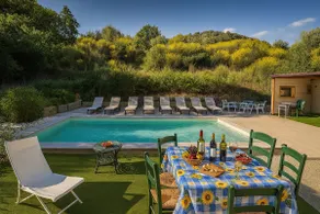 Panoramic View Village of Villa Luigina Cortona - Image 4