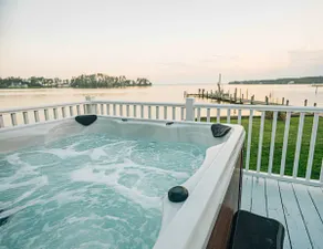 Waterfront • Hot Tub • Beach • Dock • Kayaks - Image 3