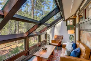 Woodsy Flagstaff Hideaway w/ Deck + Sunroom! - Image 3