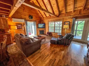 Breezy River Cabin | Mountain Views, Hot Tub, Game Room & River Access - Image 5