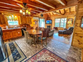 Breezy River Cabin | Mountain Views, Hot Tub, Game Room & River Access - Image 4