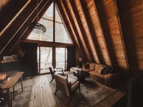 Lake Huron A-Frame | Sunset, Firepit + Cozy Vibes - Image 3