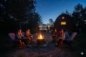 Pod le Chinook: Northern chalet with hot tub - Image 4