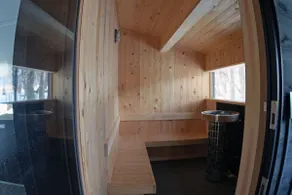 HARUNA WING Relax in a private cottage in the forest,enjoying the breathtaking view from a cypress wood sauna - Image 5
