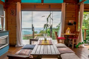 Wooden House with Hot Tub and Mountain View - Image 5