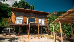 Wooden House with Hot Tub and Mountain View - Image 3