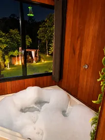 Cabin with Jacuzzi, Pool and Sunset - Image 2