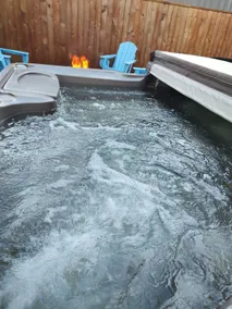 imagine sleeps/12 RockerB 8 min blk towater hotub - Image 2