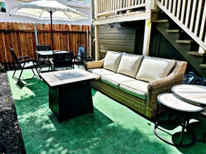 King Bed • Cozy Movie Night, Fire Pit + 75” TV - Image 5