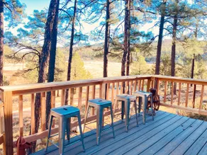 Cheerful 3 bedroom cabin with indoor fireplace - Image 3