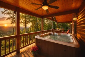 Stunning Mtn Views, Hot Tub+Fire Pit, Fireplace~Grill, WiFi, Private, Near Town! - Image 4