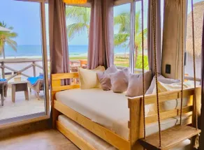 Terrace and beach direct access | private pool - Image 3