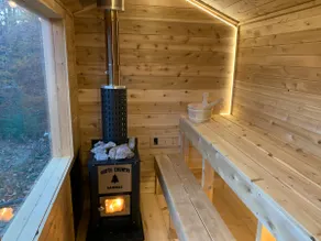 Romantic Mountain Cabin • Private Finnish Sauna - Image 3