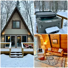 MCM A-Frame | HOT TUB | Lake | Nature | Hike - Image 3
