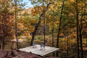 Riverfront Cabin | Fire Pit, Soaking Tub, Dogs OK - Image 5