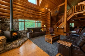 Log Cabin Life| Hot Tub | Pool Table | BBQ | Deck - Image 3