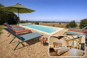Beautiful farm, stunning views, heated pool - Image 2