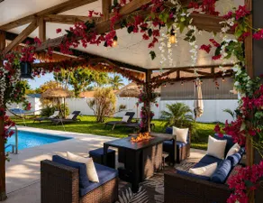 Heated Saltwater Pool • Fire Table• 6 Min to Beach - Image 2