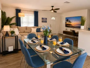 Heated Saltwater Pool • Fire Table• 6 Min to Beach - Image 4