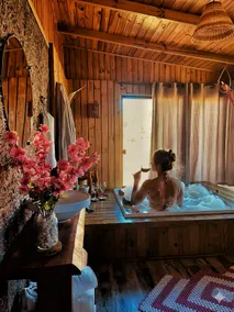 Cottage with Bathtub and Pool: Chácara das Estrelas - Image 2
