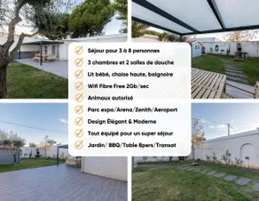 House 8 PERS - 8 min beach - Parc Expo/Arena - Image 3