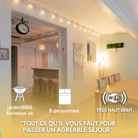 House 8 PERS - 8 min beach - Parc Expo/Arena - Image 4