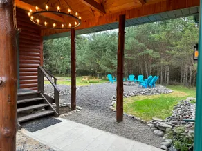 Cabin In the Pines, On Snowmobile Trail - Image 4